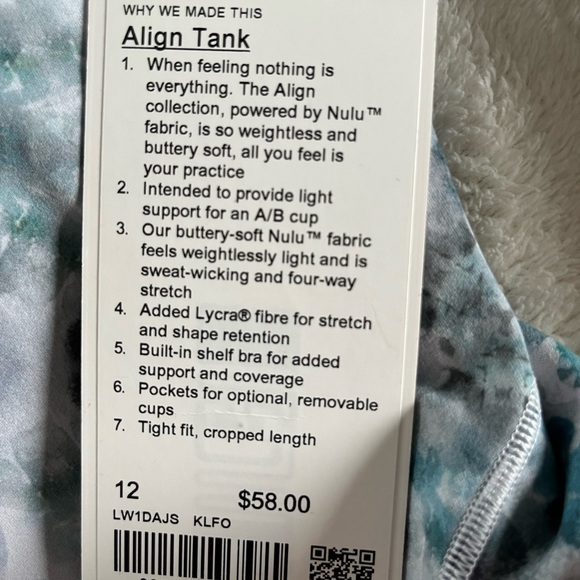 lululemon Align™ Tank Top Kaleidofloral Multicolored - Picture 2 of 7